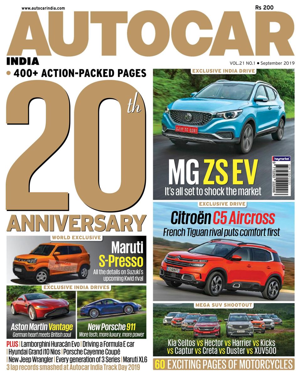 Autocar IndiaSeptember 2019 Magazine Get your Digital Subscription